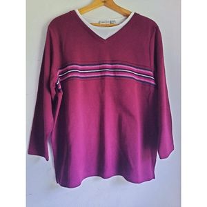 🔥 Fashion Bug Violet Cotton/Polyester Sweater